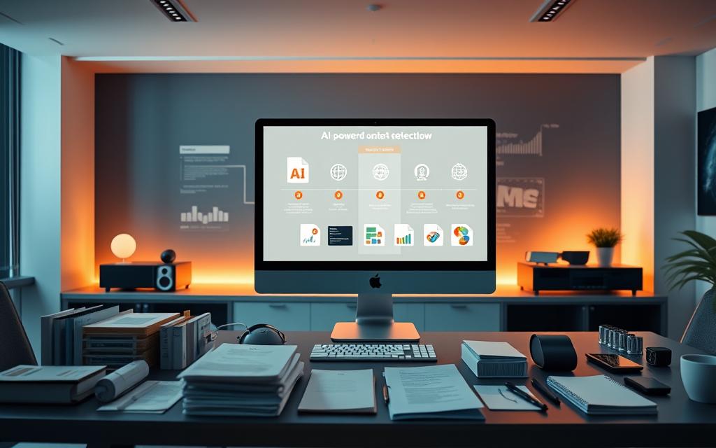 AI content detection workflow