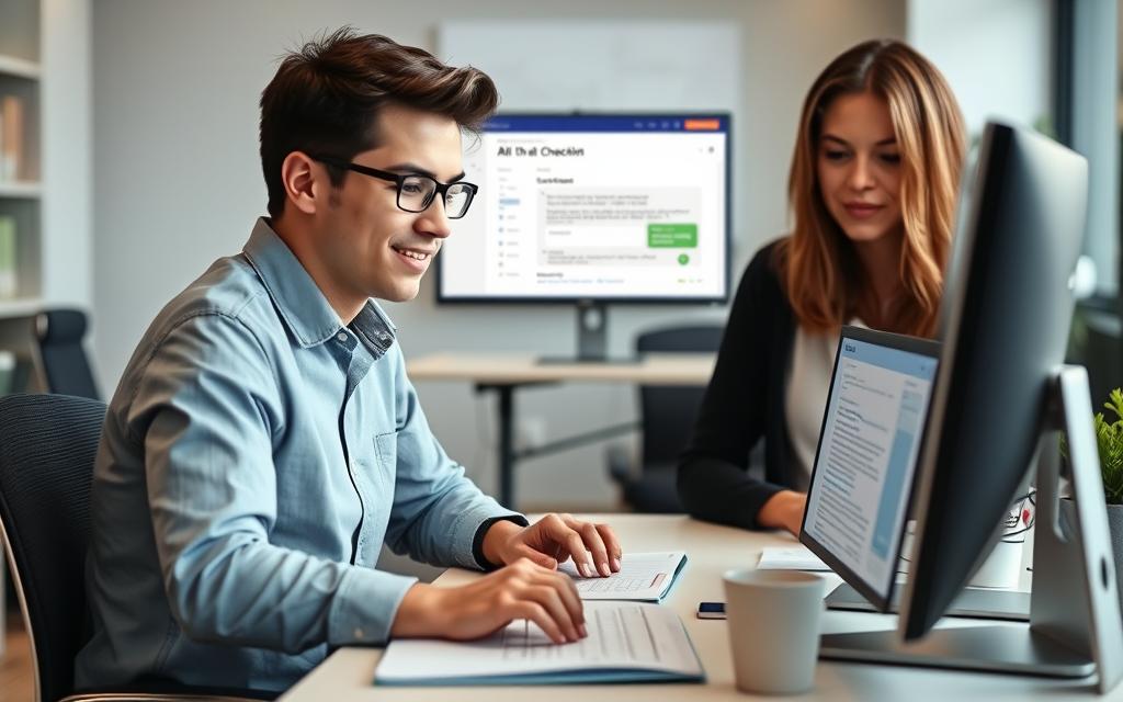 how to use turnitin ai checker